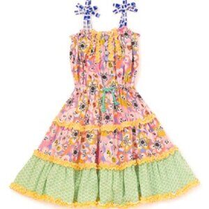 NWT Matilda Jane Tell Me More Floral Twirl Tiered Summer Dress